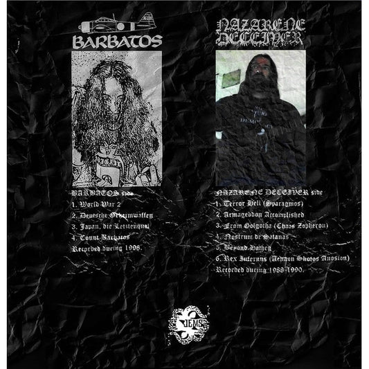Barbatos/Nazaren Deciever - Barbatos/Nazaren Deciever - LP - Jems - Image 2