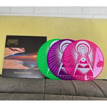 Bask - Graveyard Fields - 12" EP, B side Screen - Self Aware Records
