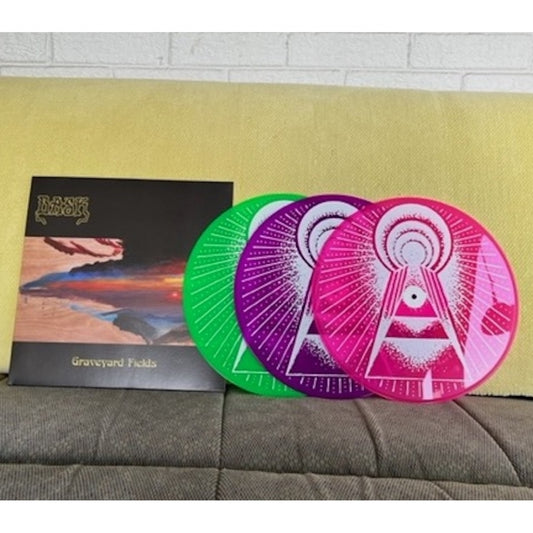 Bask - Graveyard Fields - 12" EP, B side Screen - Self Aware Records
