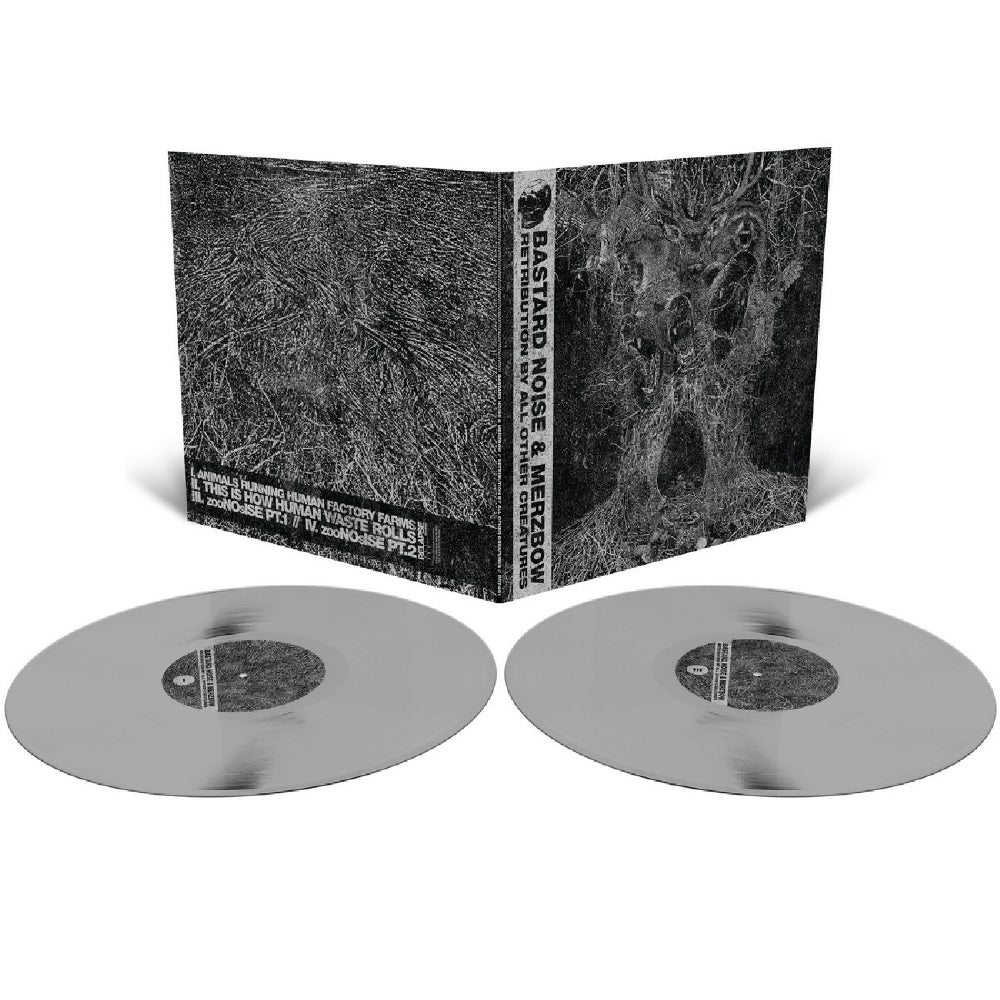 Bastard Noise - Retirbution by all Other Creatures - DOUBLE LP GATEFOLD COLORED - Relapse Records