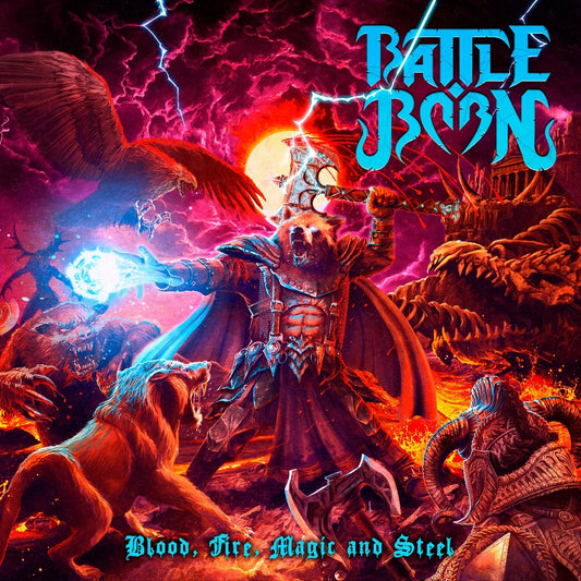 Battle Born - Blood, Fire, Magic and Steel - LP COLORED - Prosthetic Records - Image 2