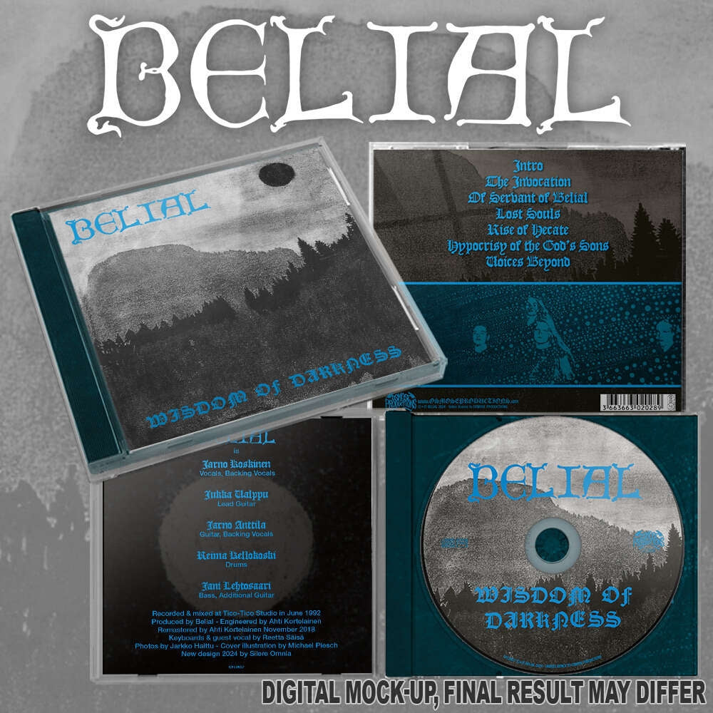Belial - Wisdom of Darkness - CD - Osmose Productions