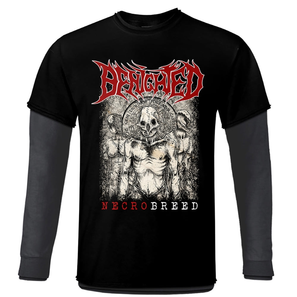 Benighted - Necrobreed - Baseball Longsleeve - SEASON OF MIST