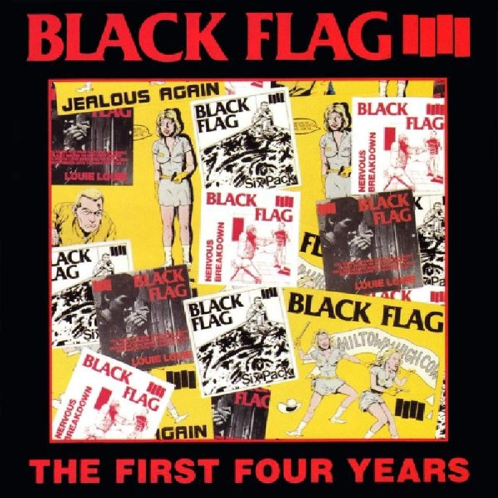 Black Flag - The First Four Years - LP - SST