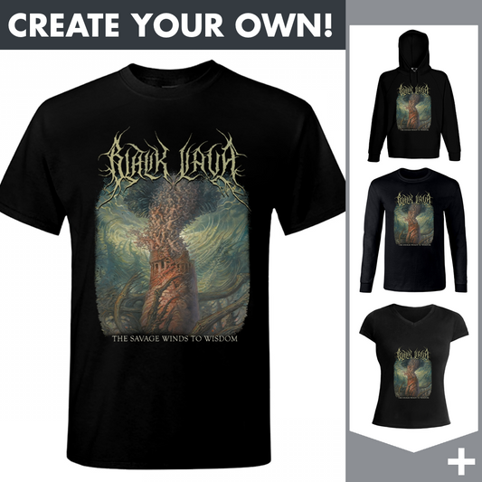 Black Lava - The Savage Winds To Wisdom - Merchandising