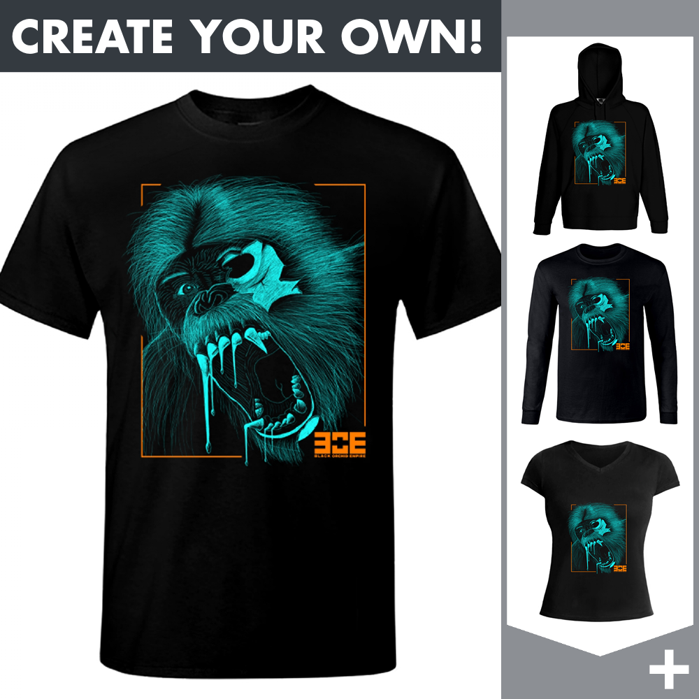Black Orchid Empire - Zombie Monkey - Merchandising