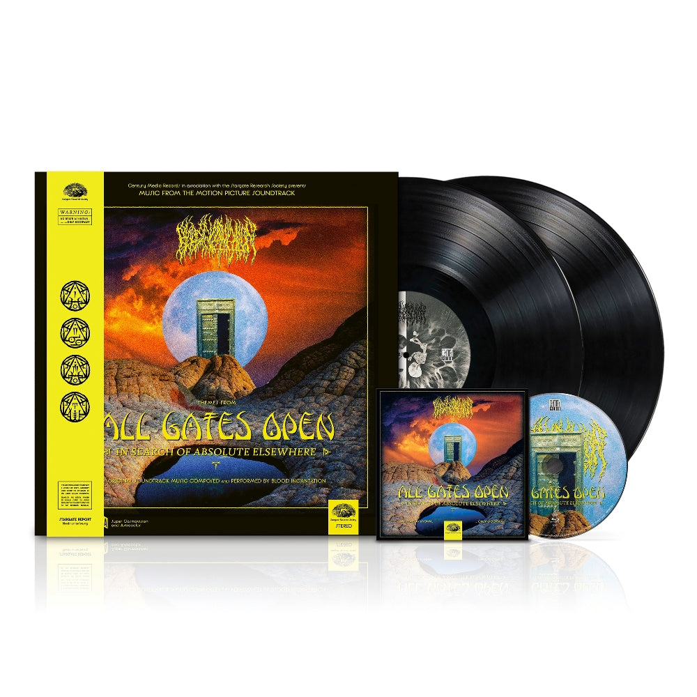 Blood Incantation - All Gates Open (Original Motion Picture Soundtrack) - Double LP gatefold + Blu-ray - Century Media