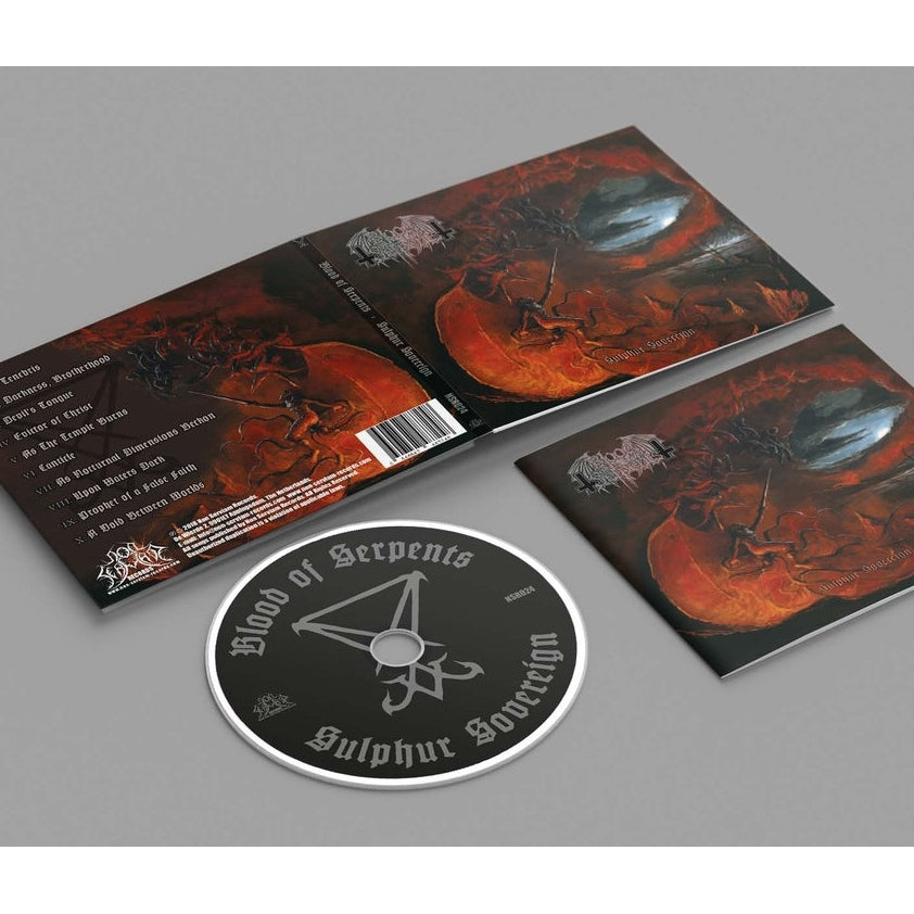 Blood of Serpents - Sulphur Sovereign - CD DIGIPAK - Non Serviam Records