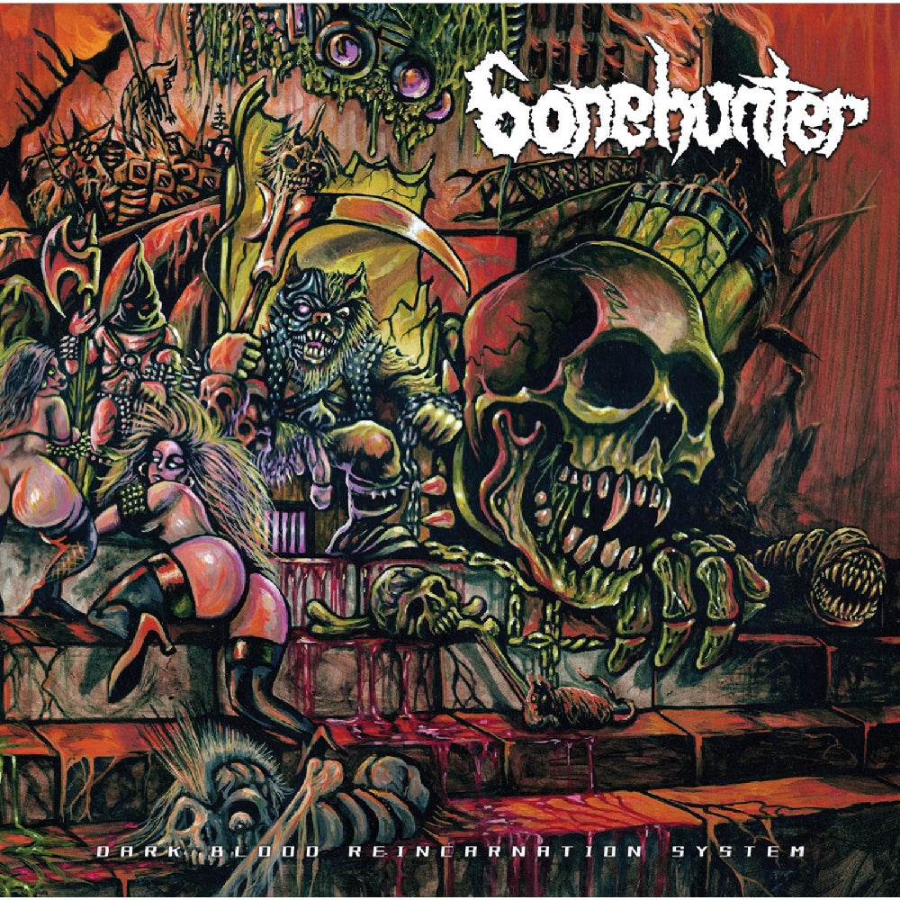Bonehunter - Dark Blood Reincarnation System - LP Gatefold Colored - Hells Headbangers