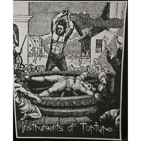 Brodequin - Instruments Of Torture - BACKPATCH - SEASON OF MIST