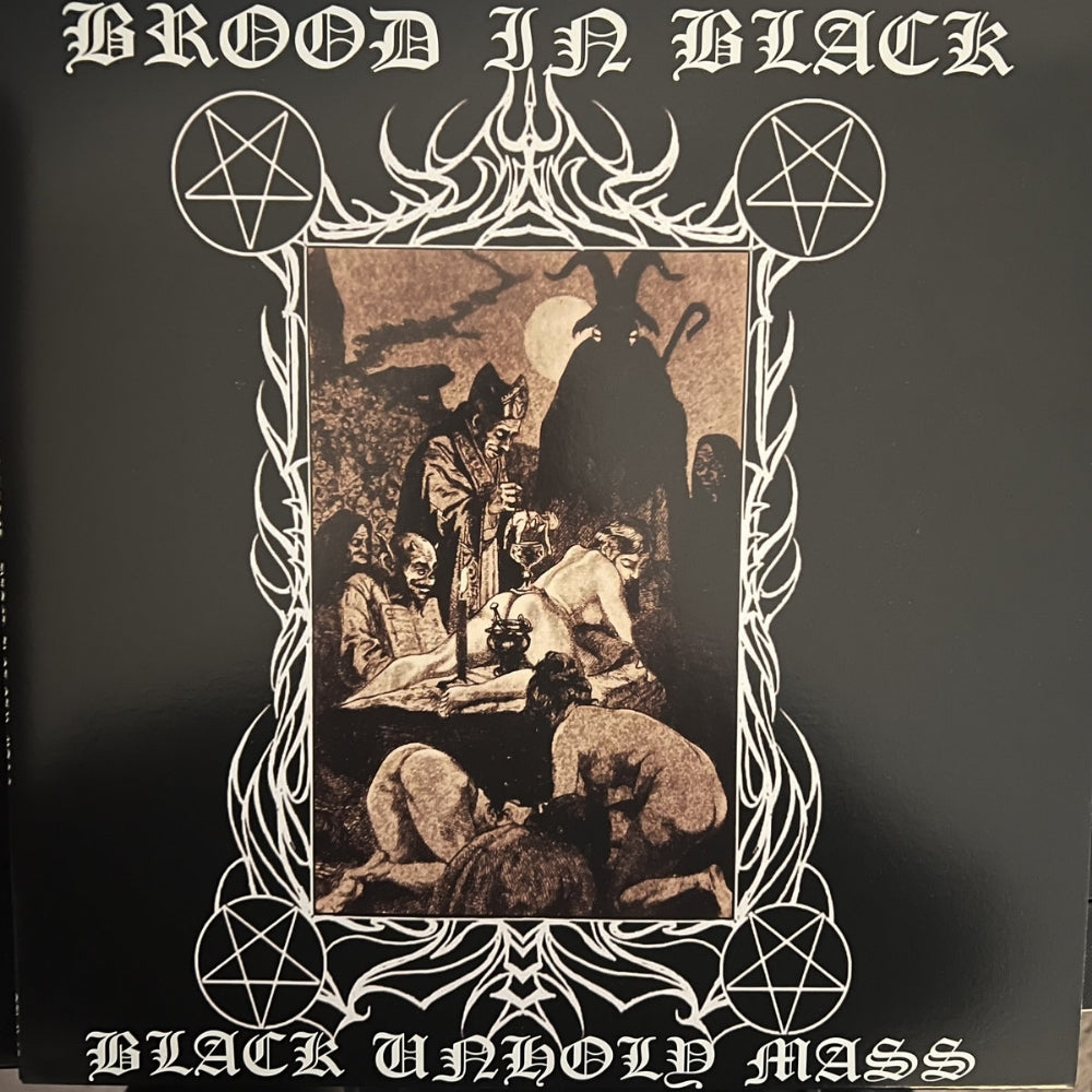 Brood in Black - Black Unholy Mass - LP - Adirondack Black Mass