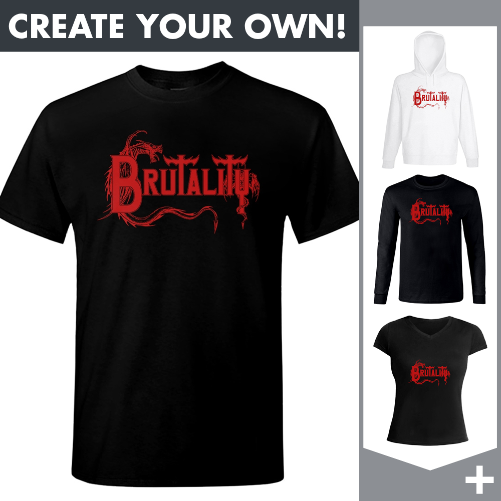 Brutality - Red Logo - Merchandising
