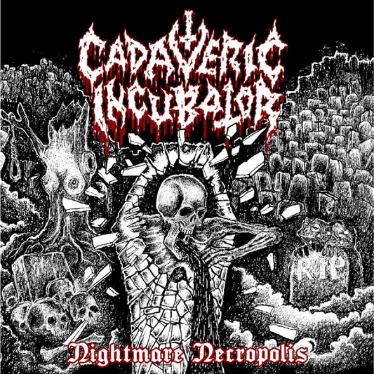 Cadaveric Incubator - Nightmare Necropolis - CD DIGIPAK - Hells Headbangers
