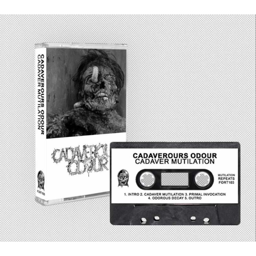 Cadaverous Odour - Cadaver Mutilation - TAPE - Iron Fortress Records