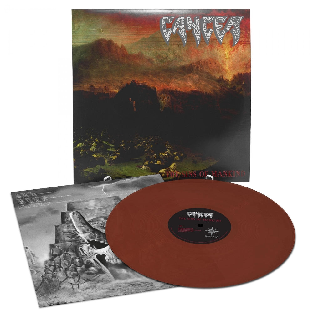 Cancer - The Sins of Mankind - LP COLORED - PEACEVILLE RECORDS