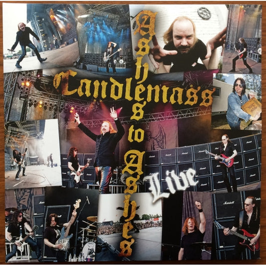 Candlemass - Ashes to Ashes - Live - DOUBLE LP GATEFOLD COLORED - Back On Black