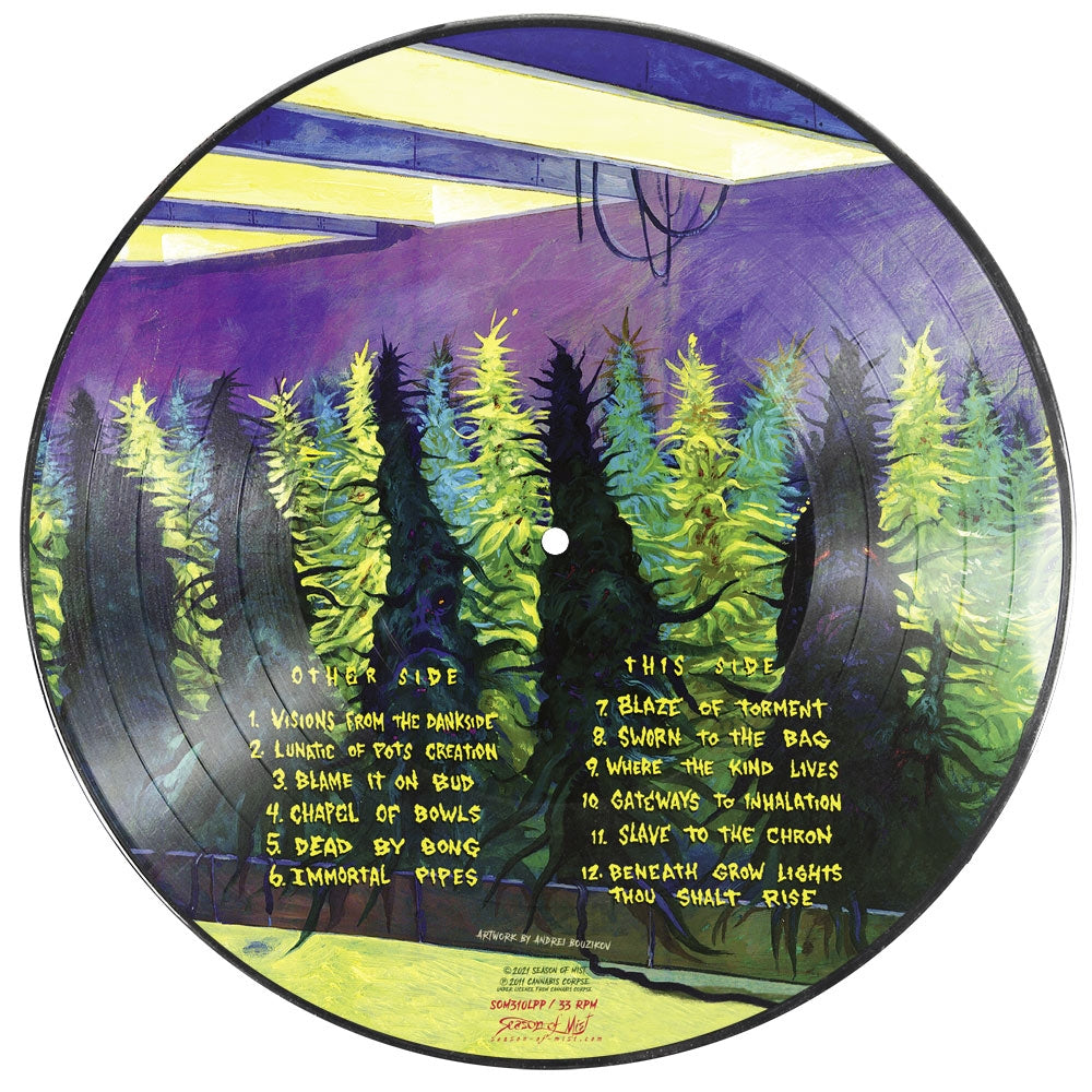 Cannabis Corpse - Beneath Grow Lights Thou Shalt Rise - LP PICTURE - SEASON OF MIST - Image 2