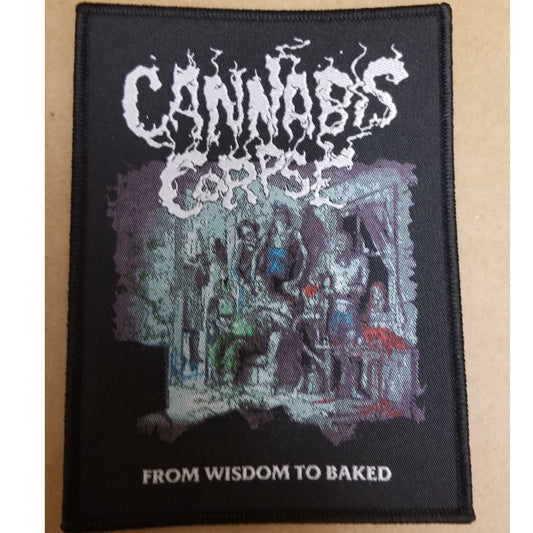 Cannabis Corpse - From Wisdom to Baked - Patch - THRASH CORNER