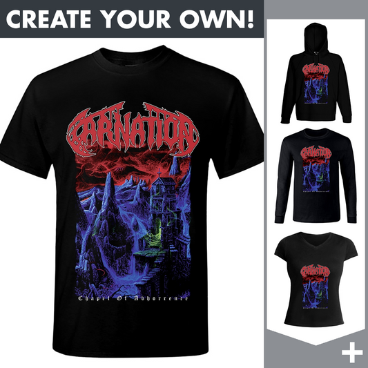 Carnation - Chapel of Abhorrence - Merchandising