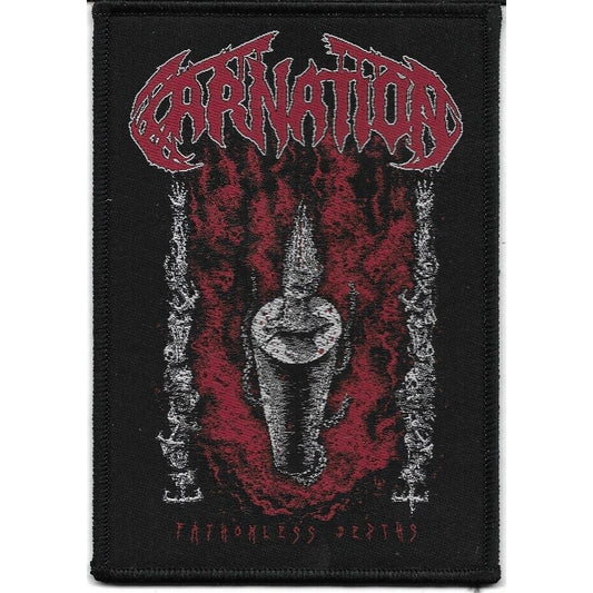 Carnation - Fathomless Depths - Patch - THRASH CORNER