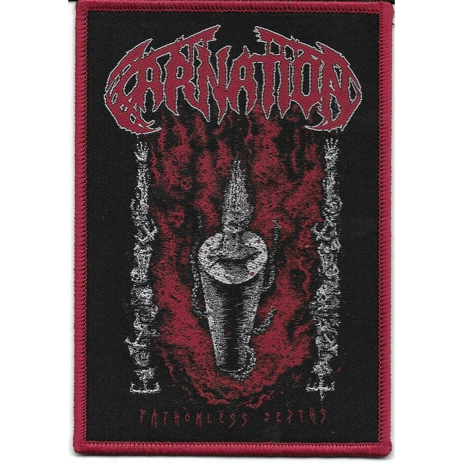 Carnation - Fathomless Depths - Patch - THRASH CORNER