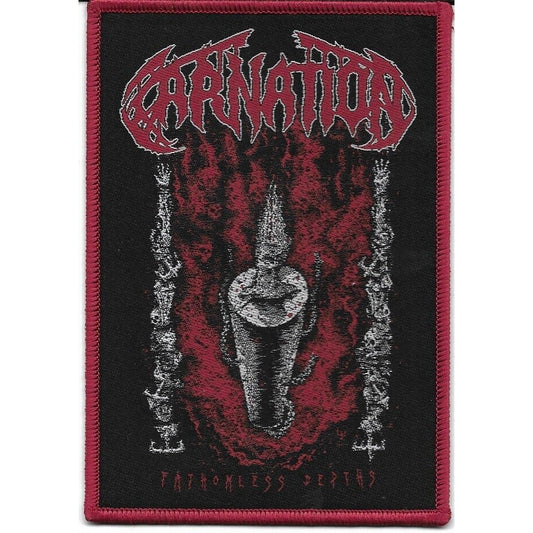 Carnation - Fathomless Depths - Patch - THRASH CORNER