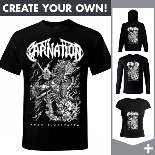 Carnation - Iron Discipline - Merchandising