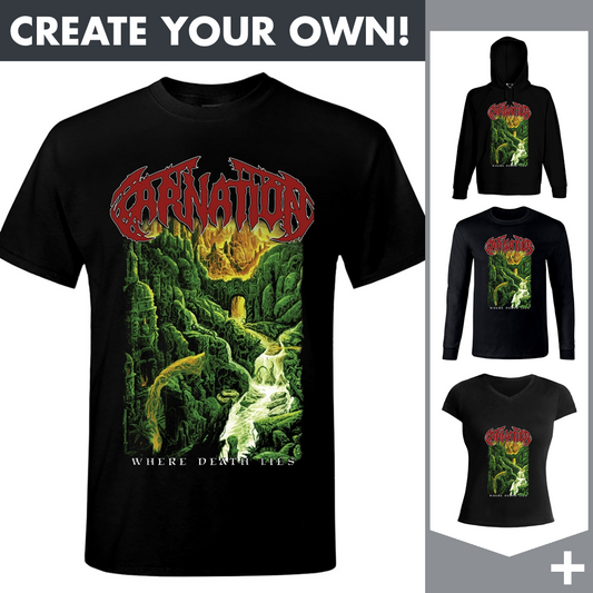 Carnation - Where Death Lies - Merchandising