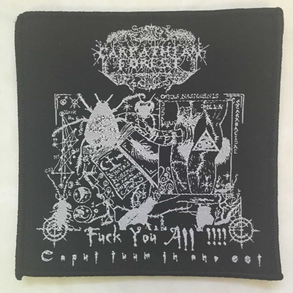Carpathian Forest - Fuck You All!!!! - Patch - SEASON OF MIST