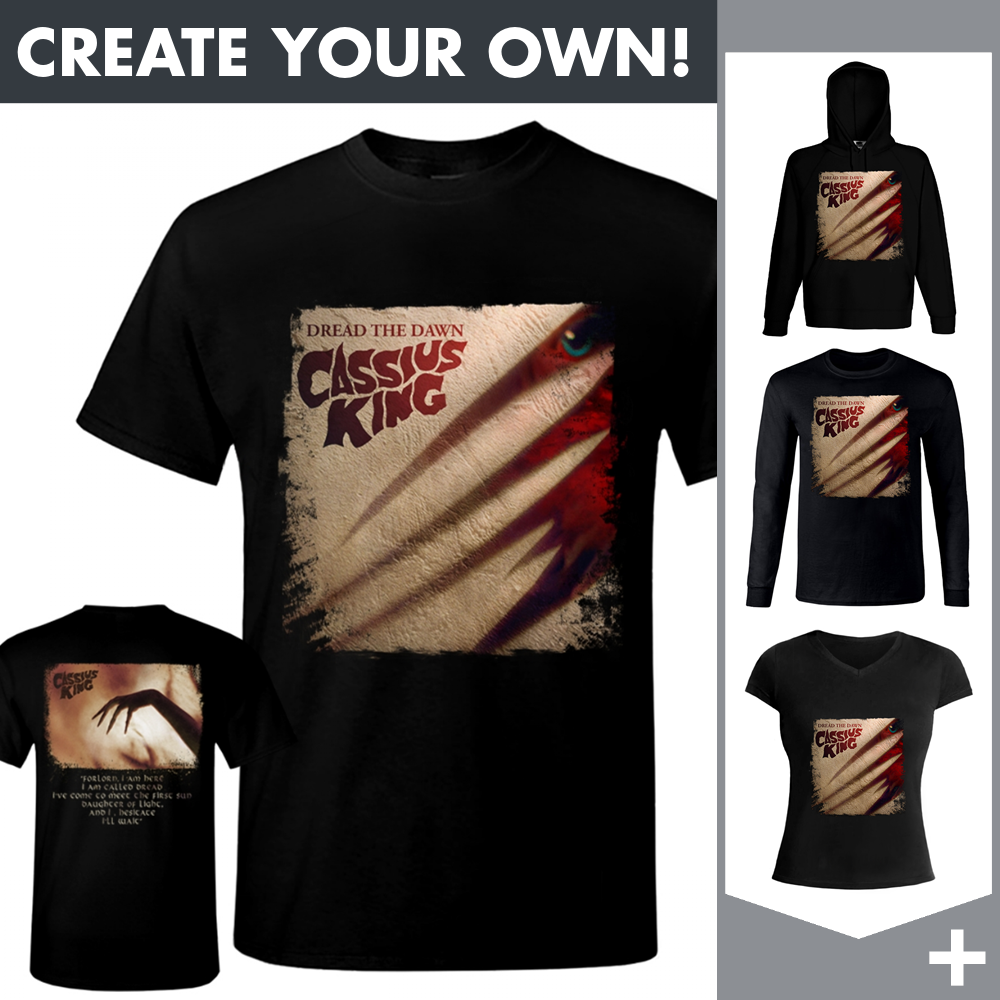 Cassius King - Dread The Dawn - Merchandising