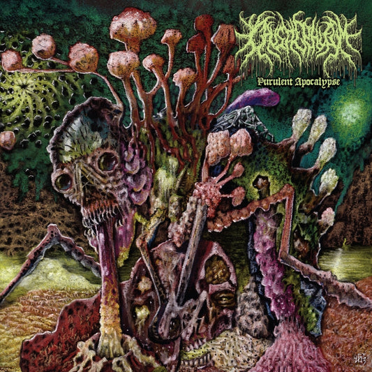 Caustic Phlegm - Purulent Apocalypse - LP - Hells Headbangers