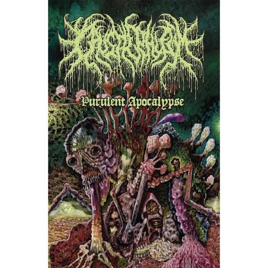 Caustic Phlegm - Purulent Apocalypse - TAPE - Hells Headbangers
