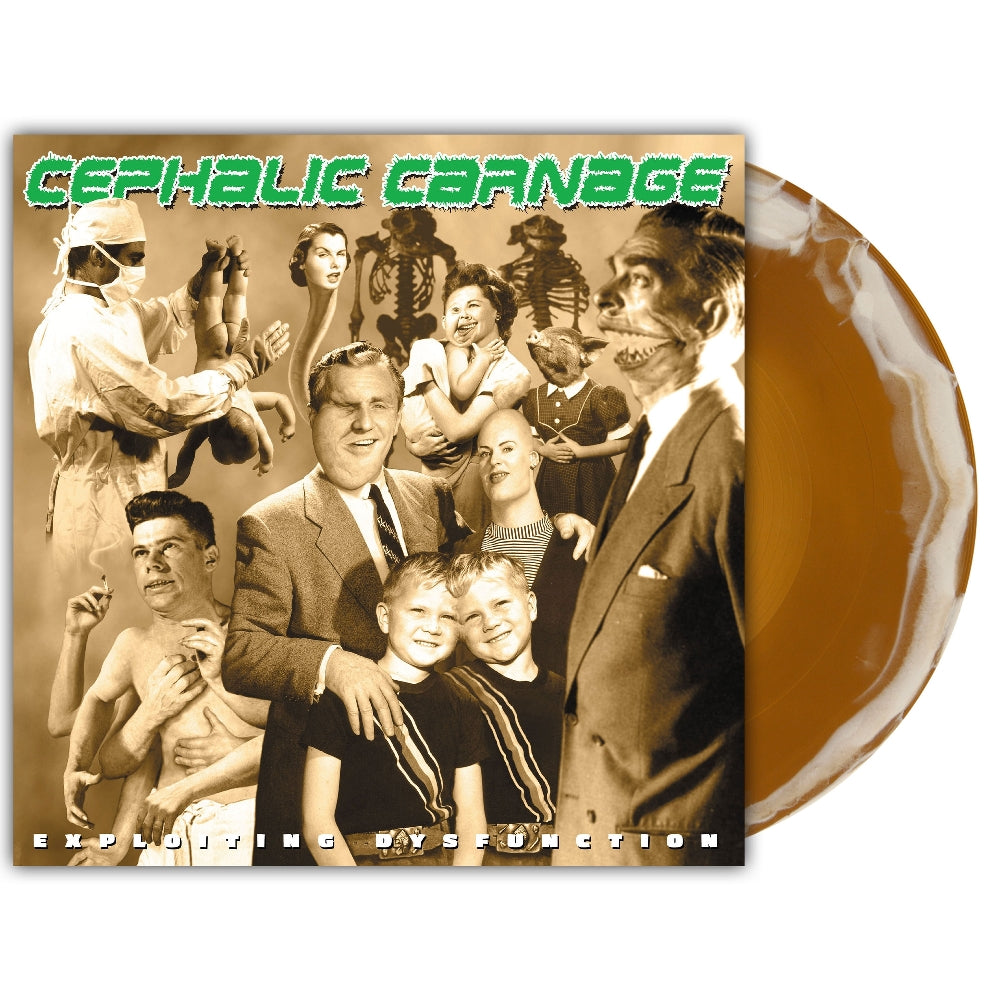 Cephalic Carnage - Exploiting Dysfunction - DOUBLE LP GATEFOLD COLORED - Relapse Records