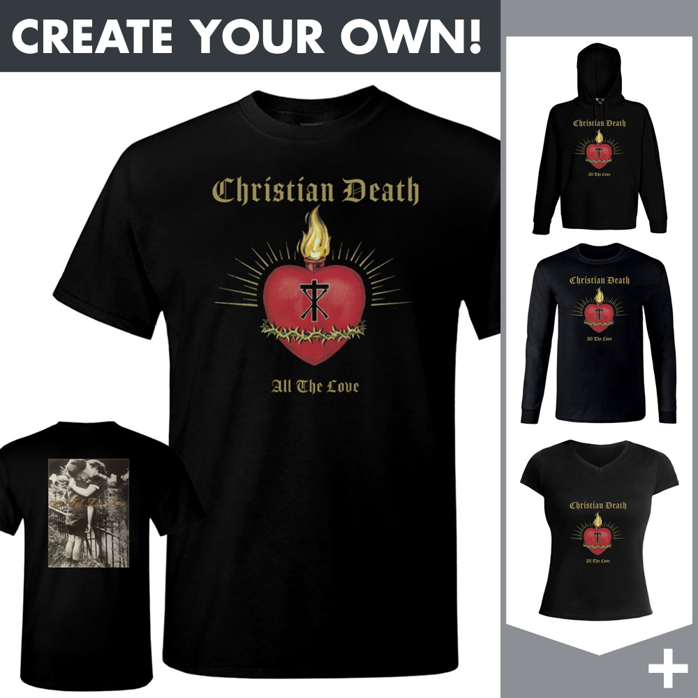 Christian Death - All The Love - Merchandising