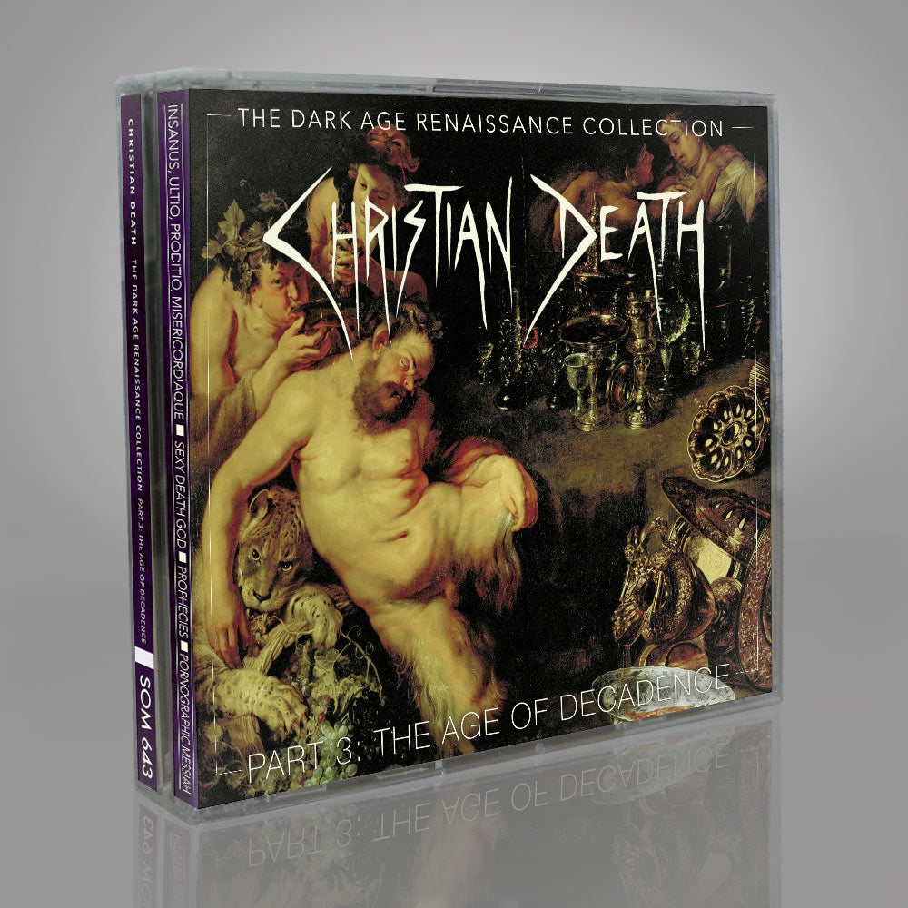Christian Death - The Dark Age Renaissance Collection Part 3: The Age Of Decadence - 4CD BOX - SEASON OF MIST - Image 2