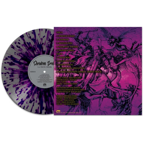 Christian Death - The Iron Mask - LP COLORED - Cleopatra Reords - Image 3