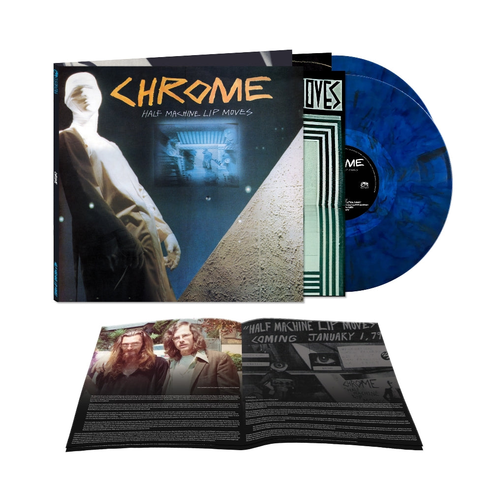 Chrome - Half Machine Lip Moves - DOUBLE LP GATEFOLD COLORED - Cleopatra Reords