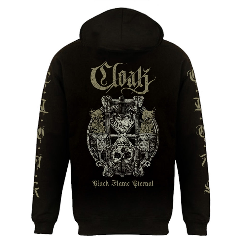 Cloak - Black Flame Eternal - Hooded Sweat Shirt Zip - SEASON OF MIST - Image 3