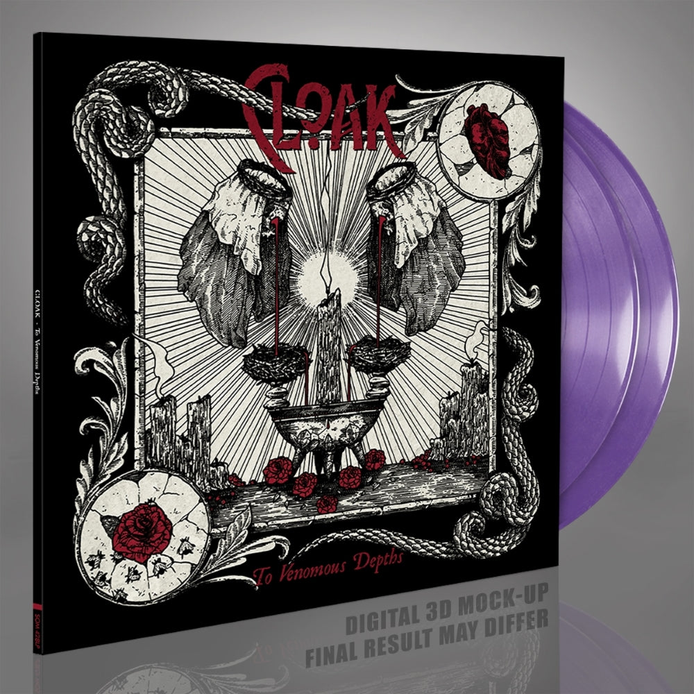 Cloak - To Venomous Depths - DOUBLE LP GATEFOLD COLORED - SEASON OF MIST