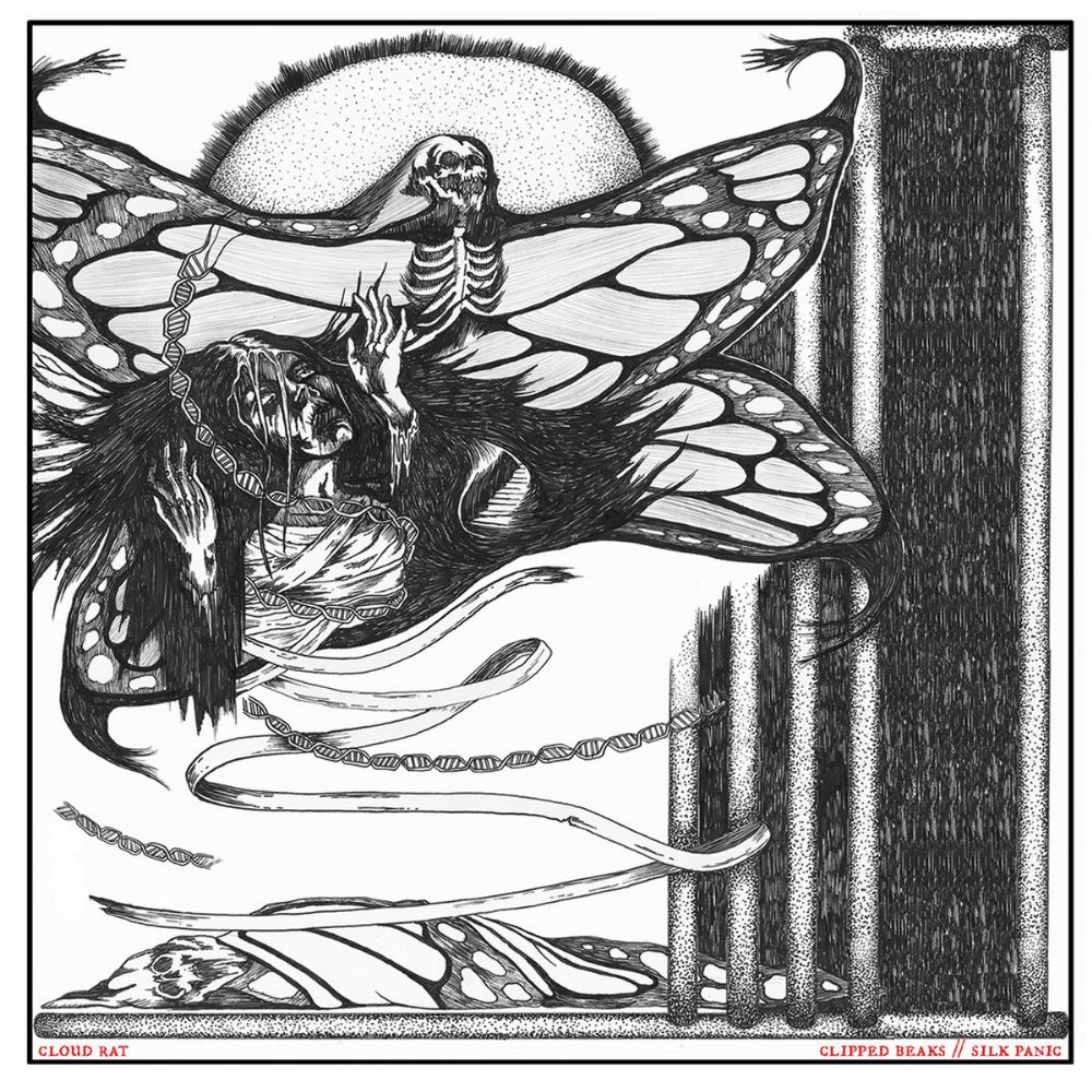 Cloud Rat - Clipped Beaks / Silk Panic - CD DIGIPAK - Moment of Collapse Records