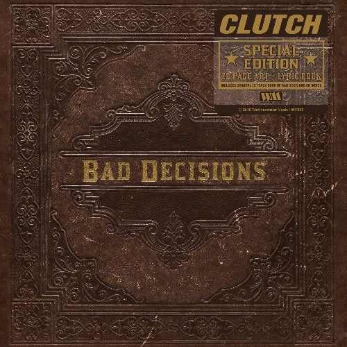 Clutch - Book of Bad Descisions - CD + BOOK - Weathermaker