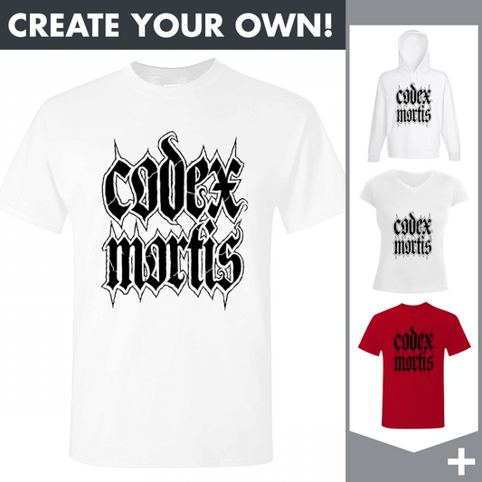 Codex Mortis - Black Logo - Merchandising