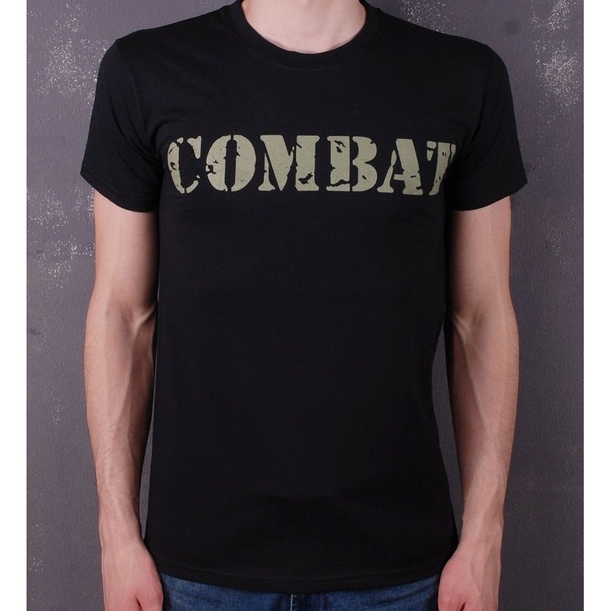 Combat Records - Logo - T shirt - Archivist Records