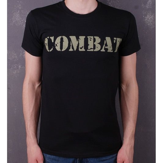 Combat Records - Logo - T shirt - Archivist Records