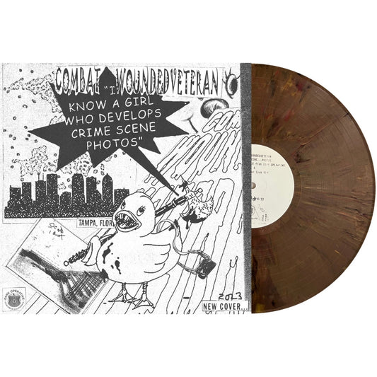 Combatwoundedveteran - I Know A Girl Who Develops Crime Scene Photos - LP COLORED - Revelation Records