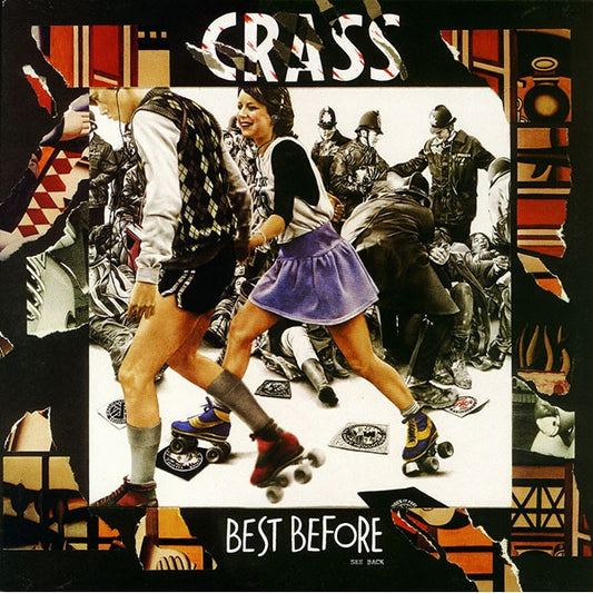Crass - Best Before 1984 - DOUBLE LP Gatefold - One Little Independent - Image 2