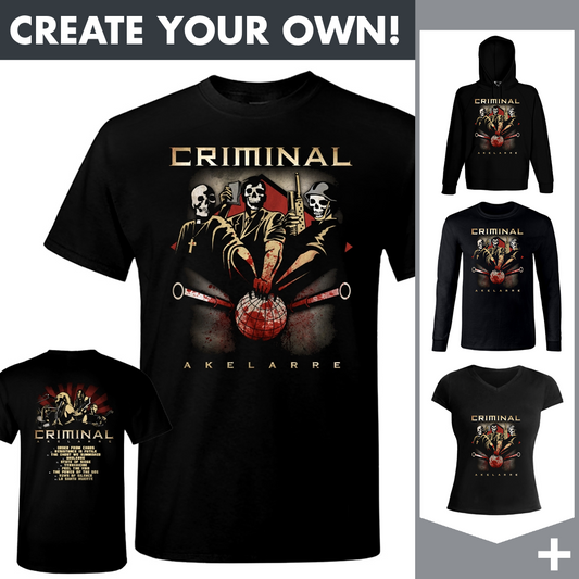 Criminal - Akelarre - Merchandising