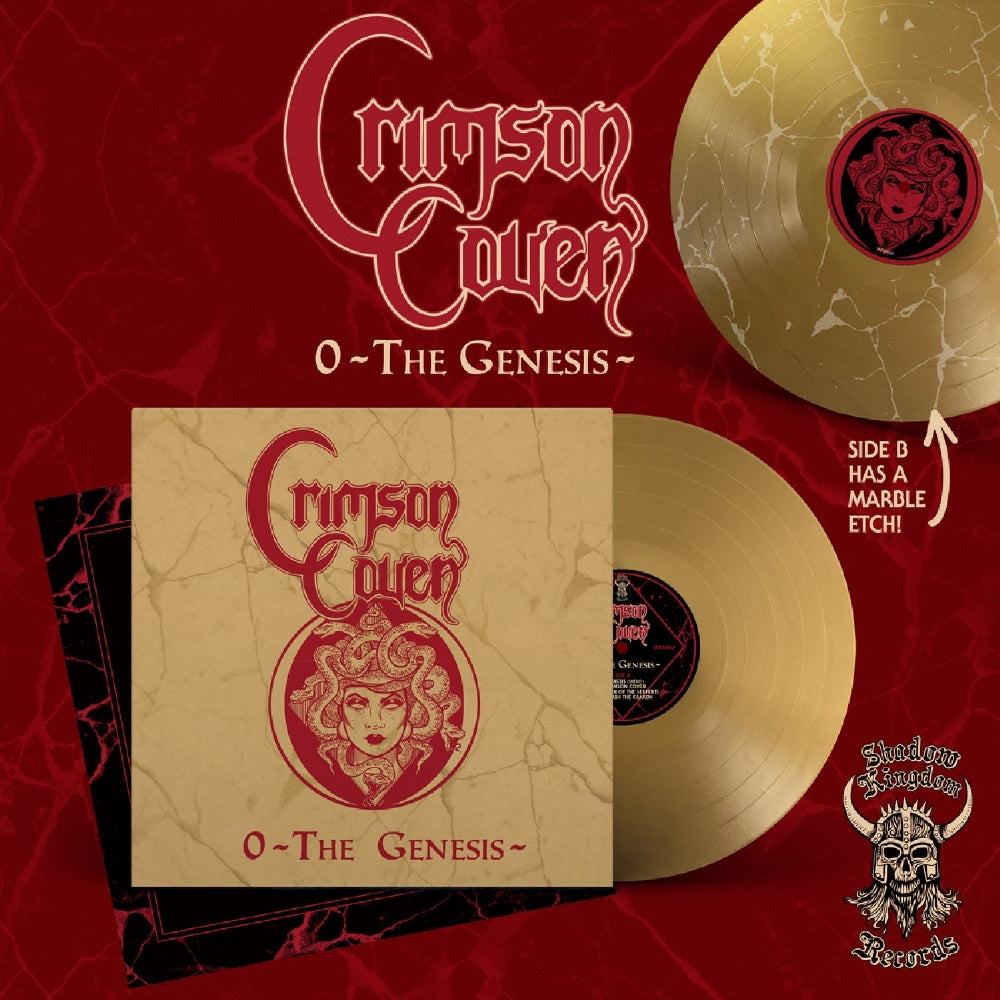 Crimson Coven - 0 ~ The Genesis - LP Gatefold Colored - Shadow Kingdom