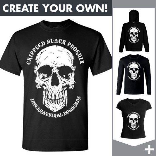 Crippled Black Phoenix - Wolf Skull - Merchandising