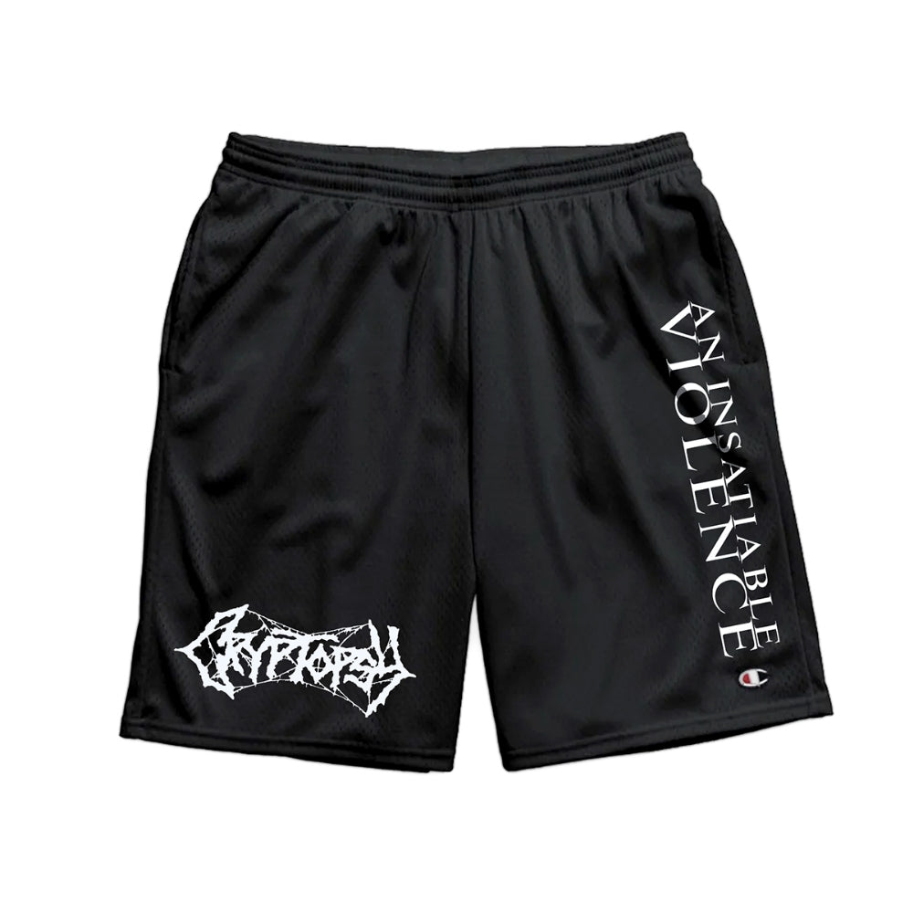 Cryptopsy - An Insatiable Violence - Gym Shorts - SEASON OF MIST
